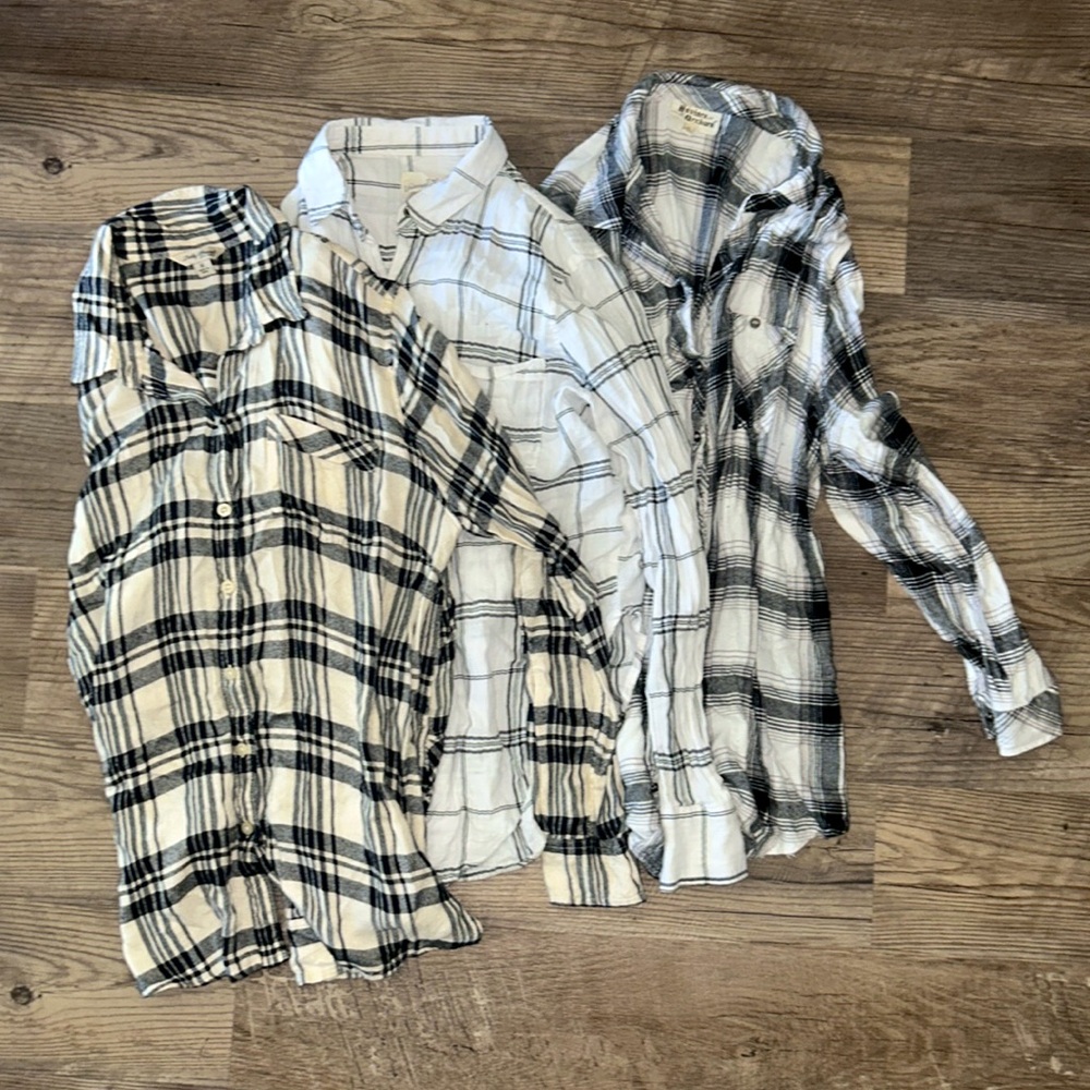 Flannel lot 3 total